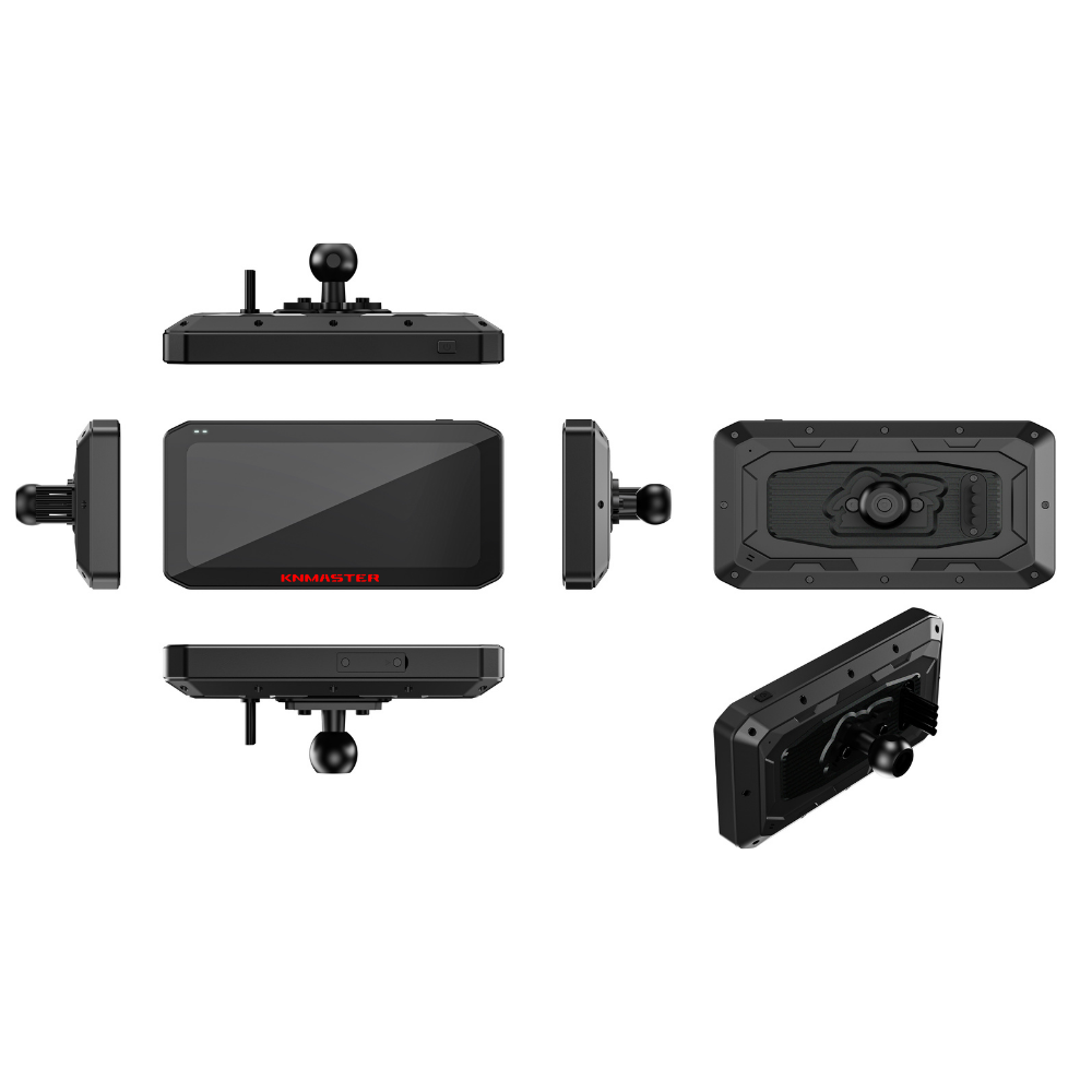 KNMASTER MOTOPLAY 2000 – 6.25” 2K Çift Kameralı Kablosuz CarPlay & Android Auto Destekli Motosiklet Multimedya Ekranı - Görsel 3