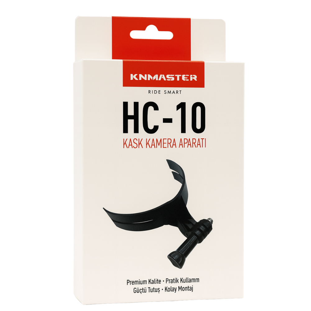 KNMASTER HC-10 Motosiklet Kask Çene Aksiyon Kamera Tutucu - Görsel 6