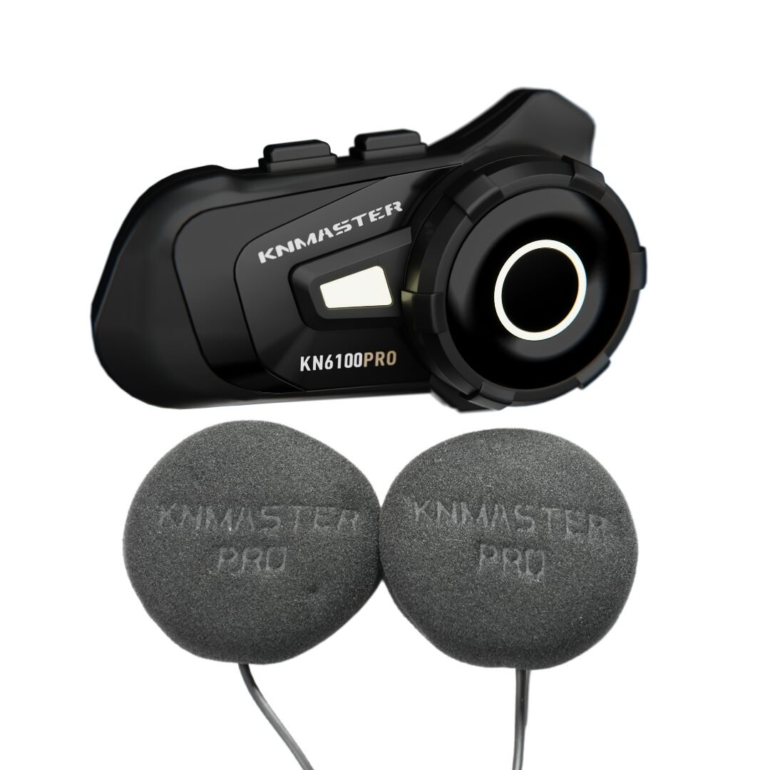 Knmaster KN6100 PRO Motosiklet Kask İnterkom Bluetooth Intercom Kulaklık Seti - Görsel 6