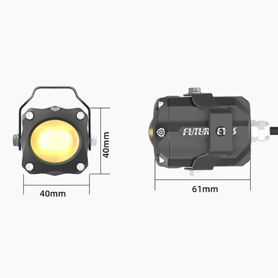 Future Eyes F150SR Motosiklet Sis Farı 60W - Görsel 3