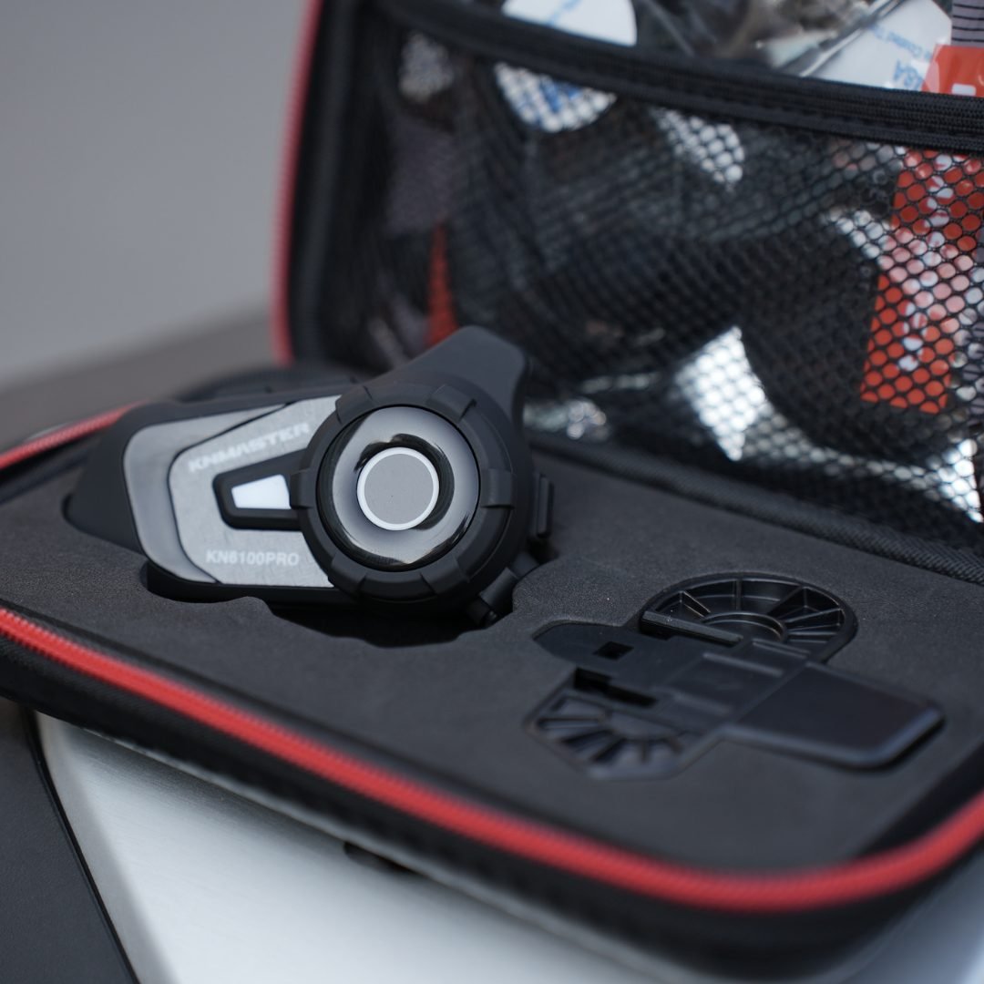 Knmaster KN6100 PRO Motosiklet Kask İnterkom Bluetooth Intercom Kulaklık Seti - Görsel 5