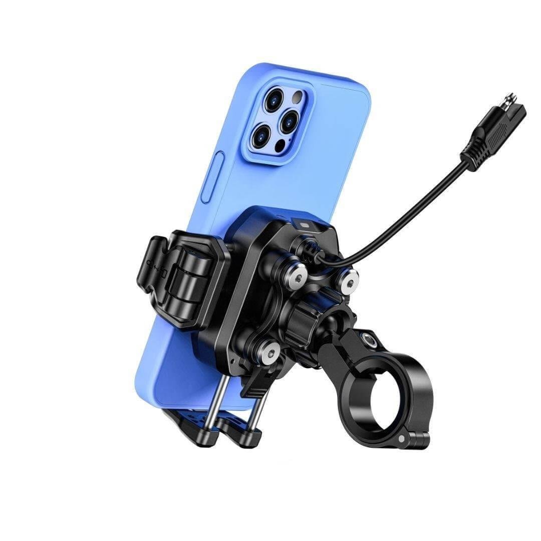 M33 PLUS Titreşim Modüllü Telefon Tutucu (Kablosuz ve TYPE-C Şarjlı ) - Görsel 3