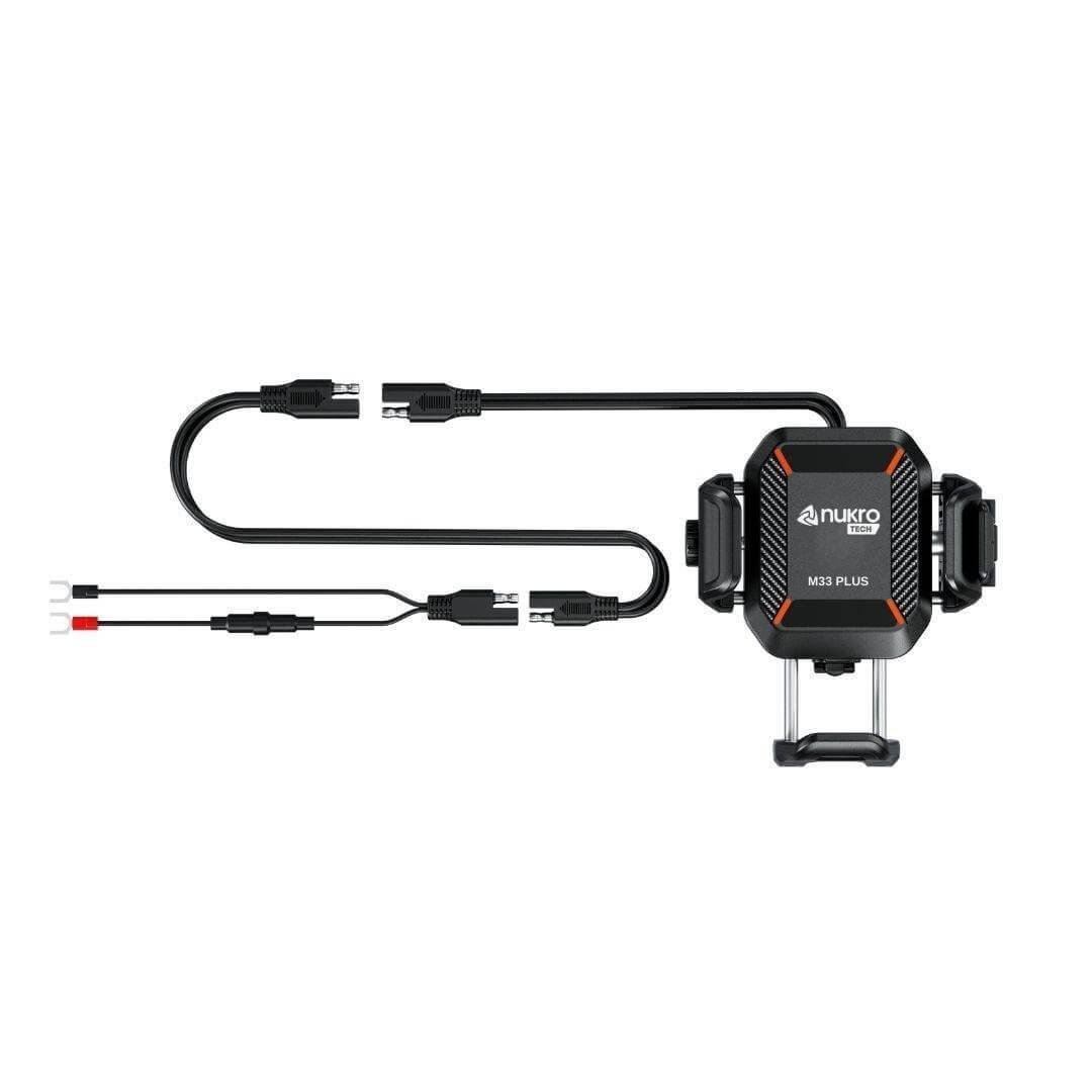 M33 PLUS Titreşim Modüllü Telefon Tutucu (Kablosuz ve TYPE-C Şarjlı ) - Görsel 2