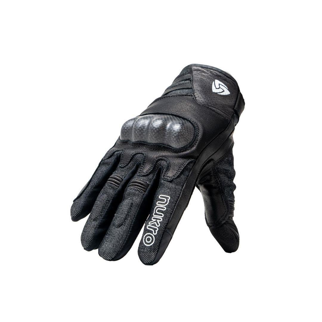 Nukro MILAN Denim Deri Eldiven - Görsel 4