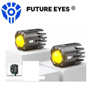 Future Eyes F150S MINI Motosiklet Sis Farı 60W (Wireless Tuş Takımı)