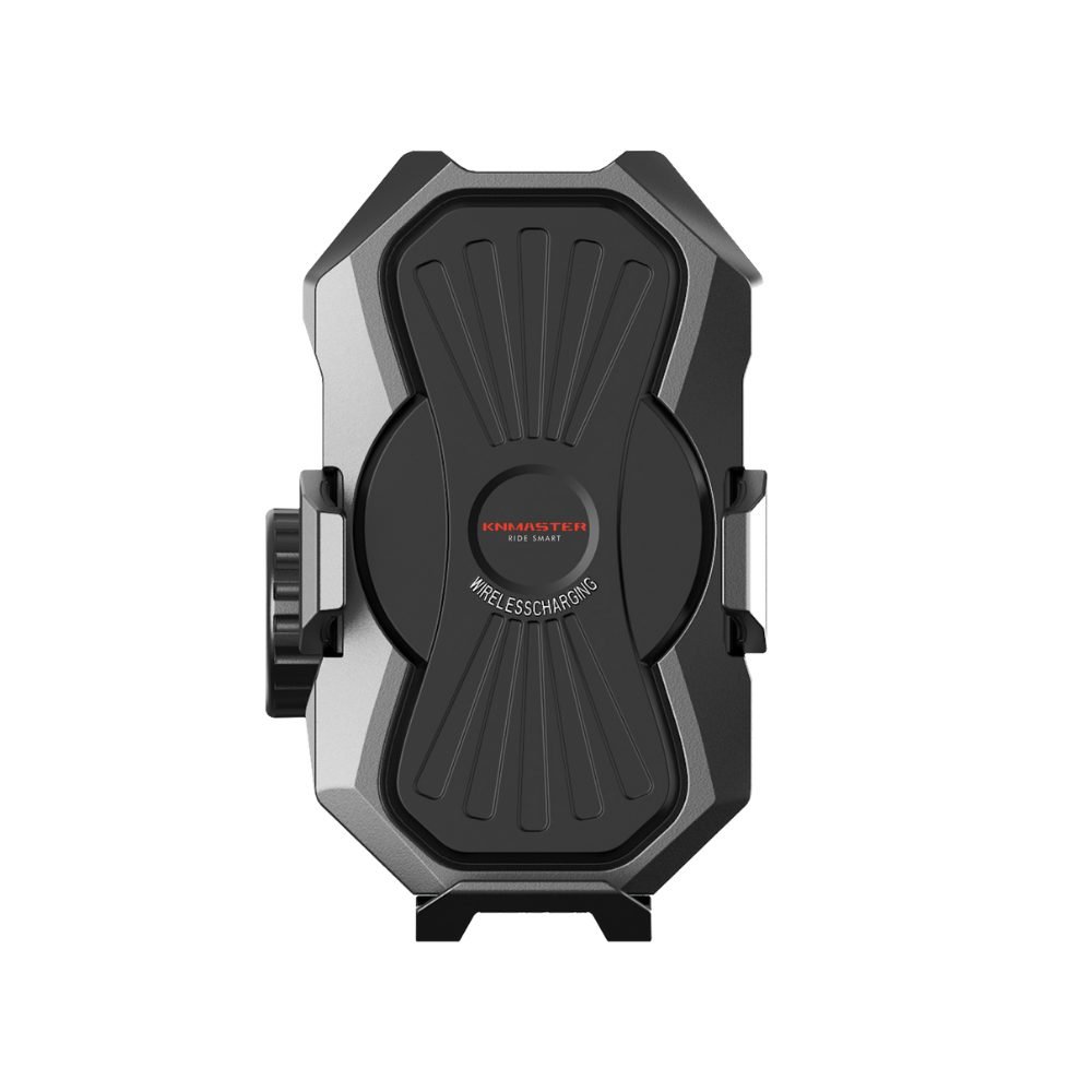 KNMASTER TT-880 WU Kablosuz Şarjlı Titreşim Önleyicili Motosiklet Telefon Tutucu - Görsel 5
