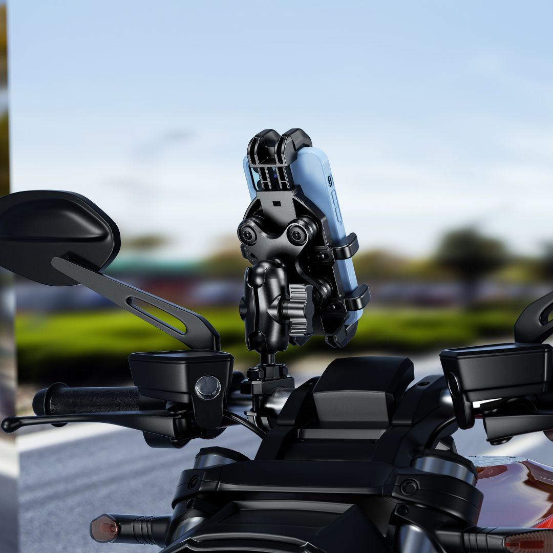 M20 Titreşim Modüllü Telefon Tutucu - Görsel 5