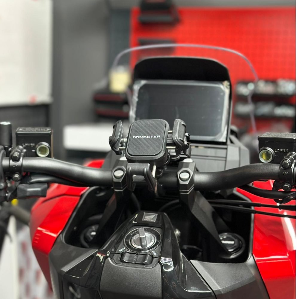 KNMASTER TT-870 Titreşim Önleyicili Motosiklet Telefon Tutucu - Görsel 2
